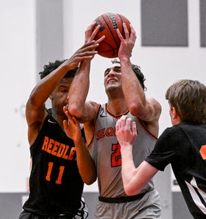 College of the Sequoias hosts Reedley in men's basketball on Wednesday, February 9, 2022. 
