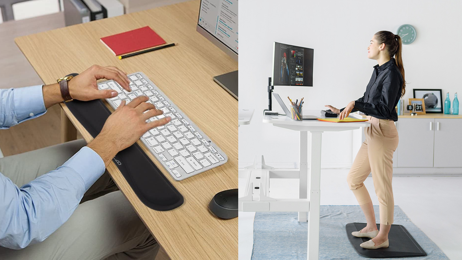 ergonomics keyboard position