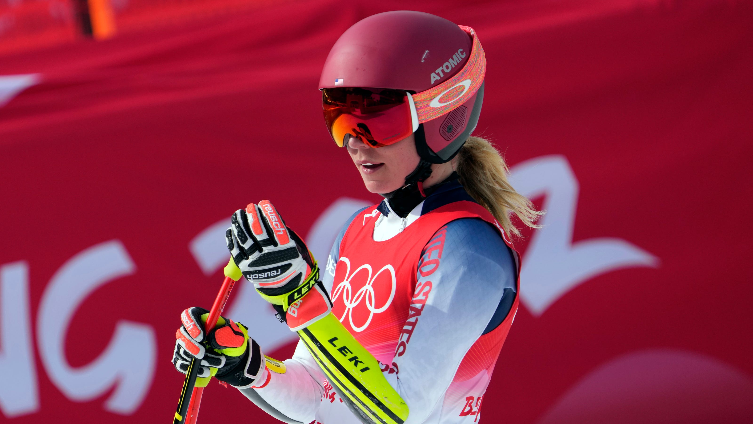 Mikaela Shiffrin's first downhill training run better than expected