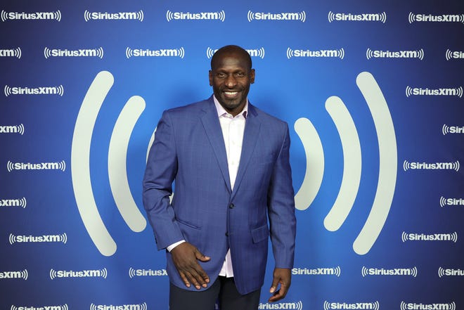 SiriusXM host Solomon Wilcots attends day 2 of SiriusXM at Super Bowl LVI  on February 10, 2022 in Los Angeles, California.