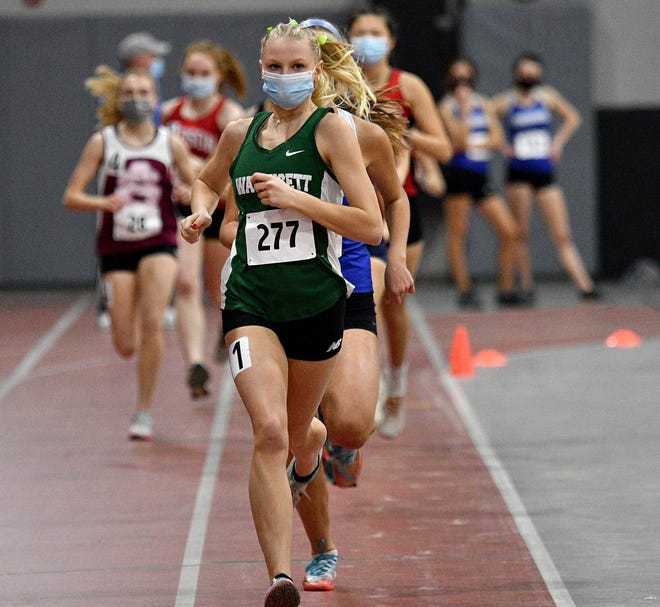 Wachusett's Ashlynn Witt knows how to lead the pack in middle distances and the mile.