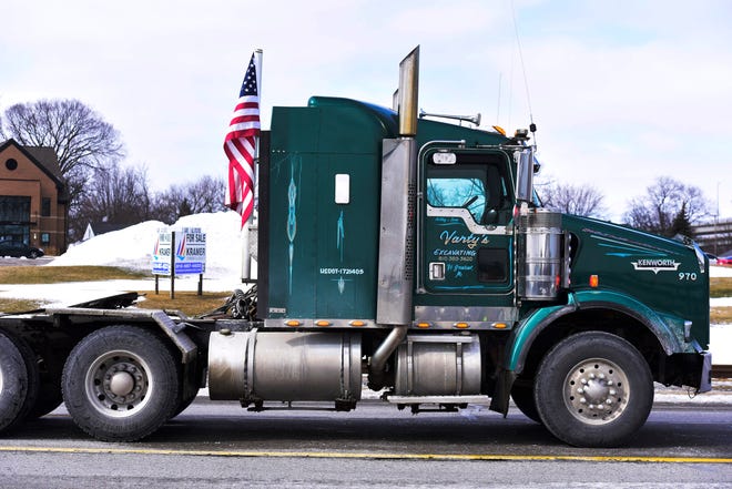 The coast-to-coast “People’s Convoy” to protest government COVID-19 mandates will begin in Adelanto, with 1,000 semi-truck drivers expected to start the cross country trip to Washington, D.C.
