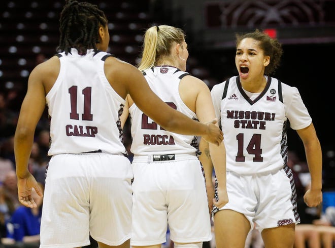 Mariah White, of Missouri State, during the Lady Bears 63-59 win over Drake at JQH Arena on Friday, Feb. 11, 2022.