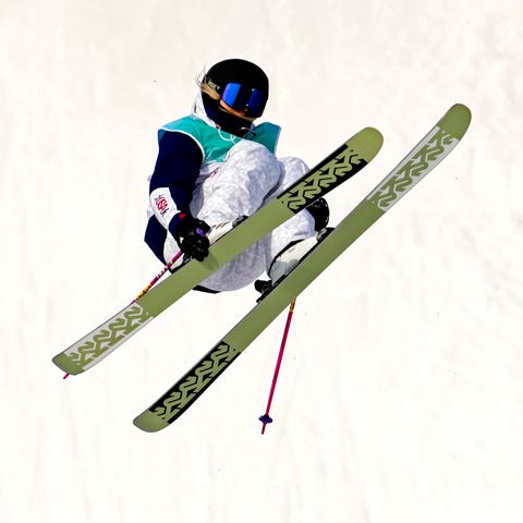 Maggie Voisin (USA) shown in the women's freestyle