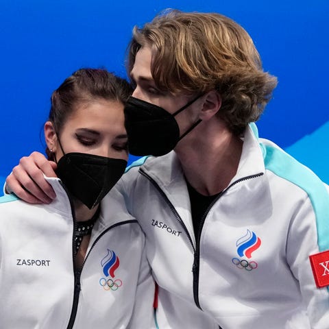 Diana Davis and Gleb Smolkin, of the Russian Olymp