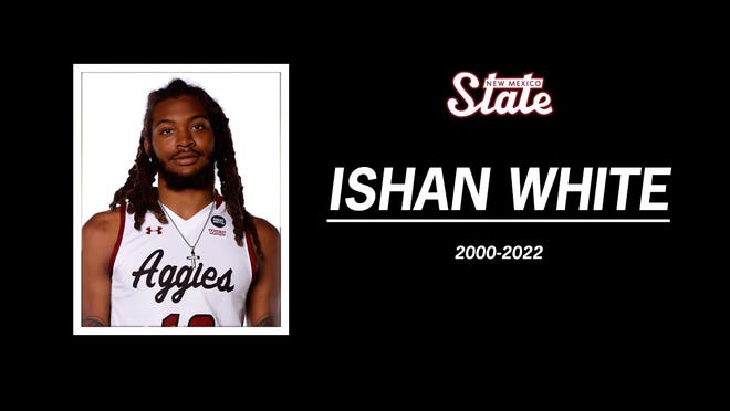 Šeštadienį, vasario 2 d., mirė buvęs NMSU krepšinio kontraktas Ishanas White'as.  12. Jam buvo 21 metai.