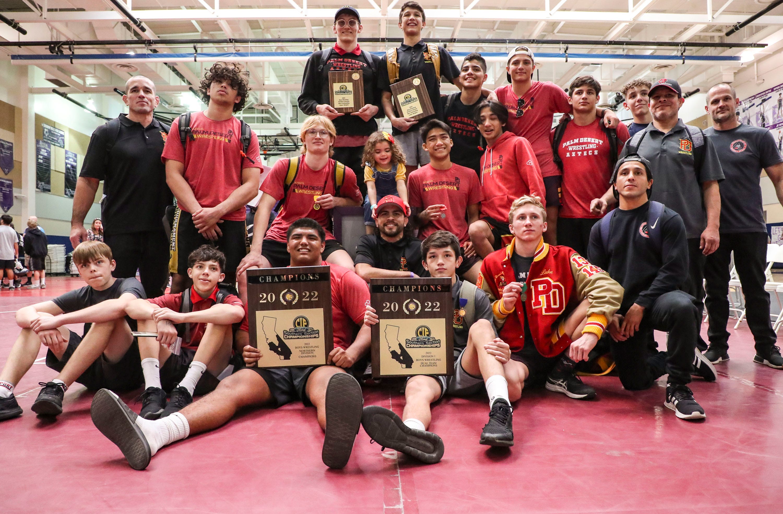 CIFSS wrestling Palm Desert has six division champions, 13 qualfiers