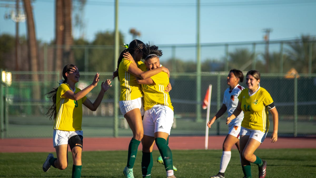 Photos: Coachella Valley High girls' soccer beats Barstow in CIF playoffs
