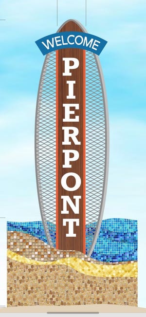 A welcome to Pierpont sign is set to be unveiled in Ventura on Wednesday.