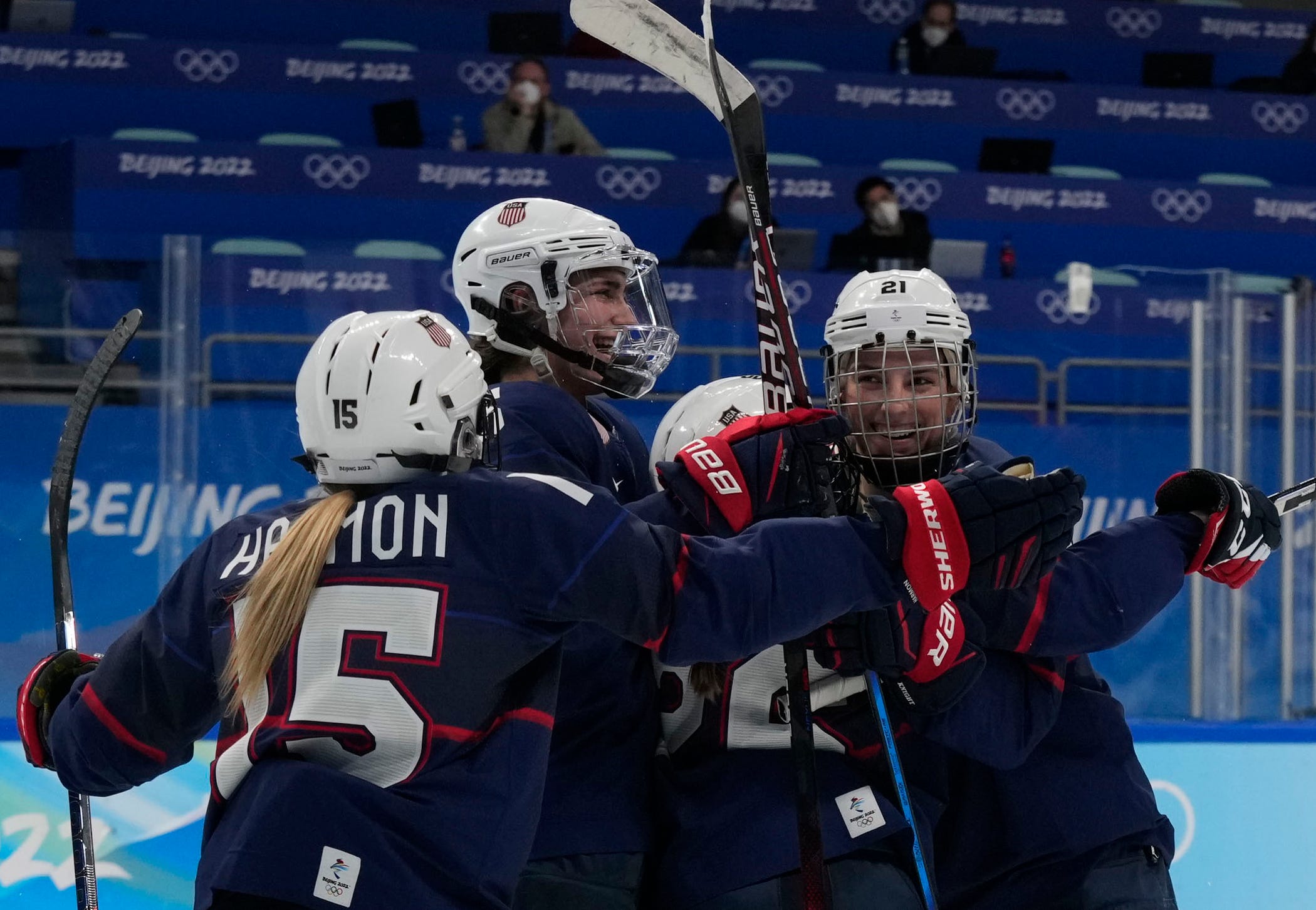 Us Women S Hockey Beats Finland In Winter Olympics Semis Canada Next