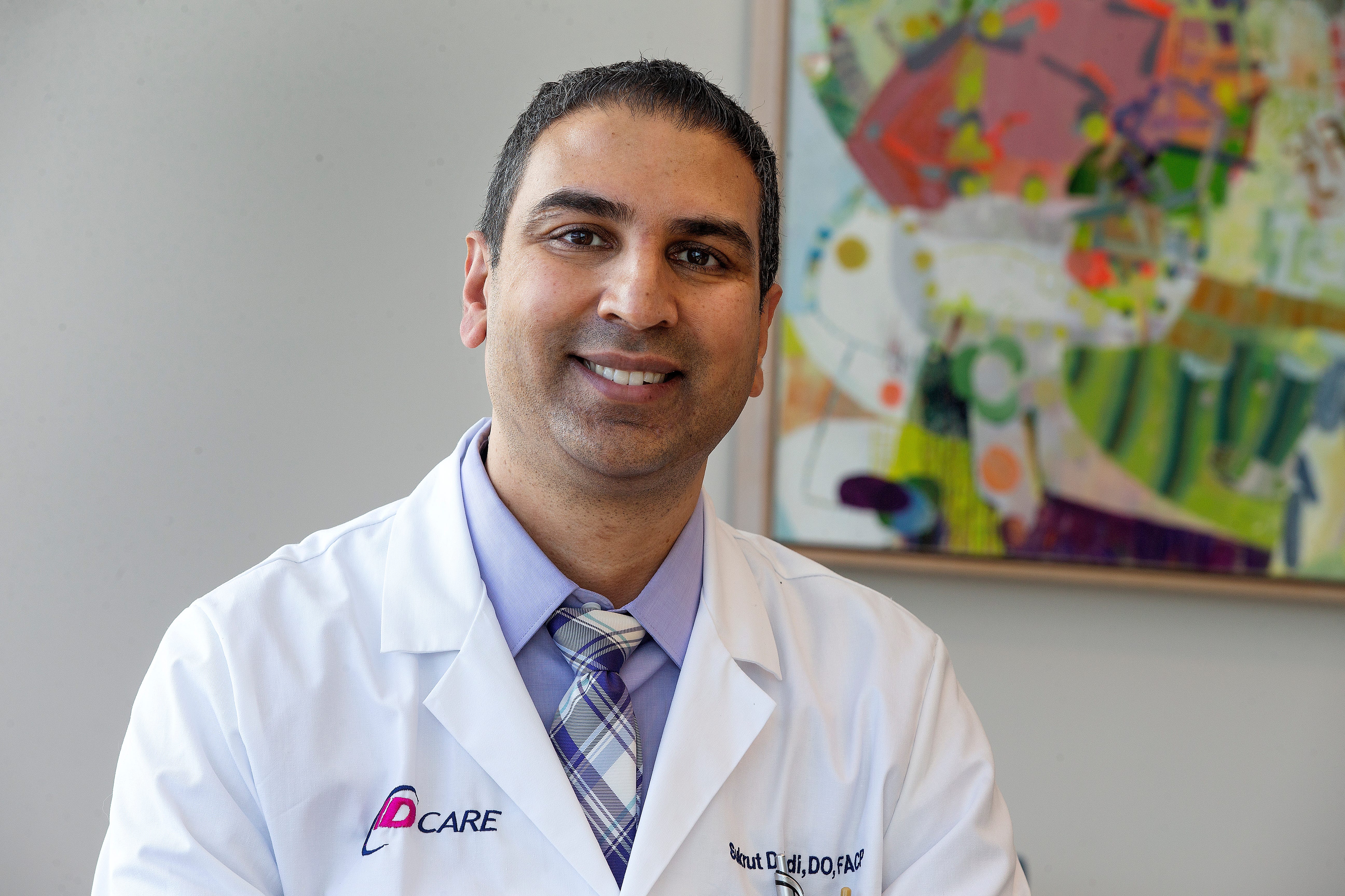 Dr. Sukrut Dwivedi, infectious disease doctor, talks about working through the COVID-19 pandemic and the impact it has had on his life at Ocean University Medical Center in Brick, NJ Friday, February 11, 2022.