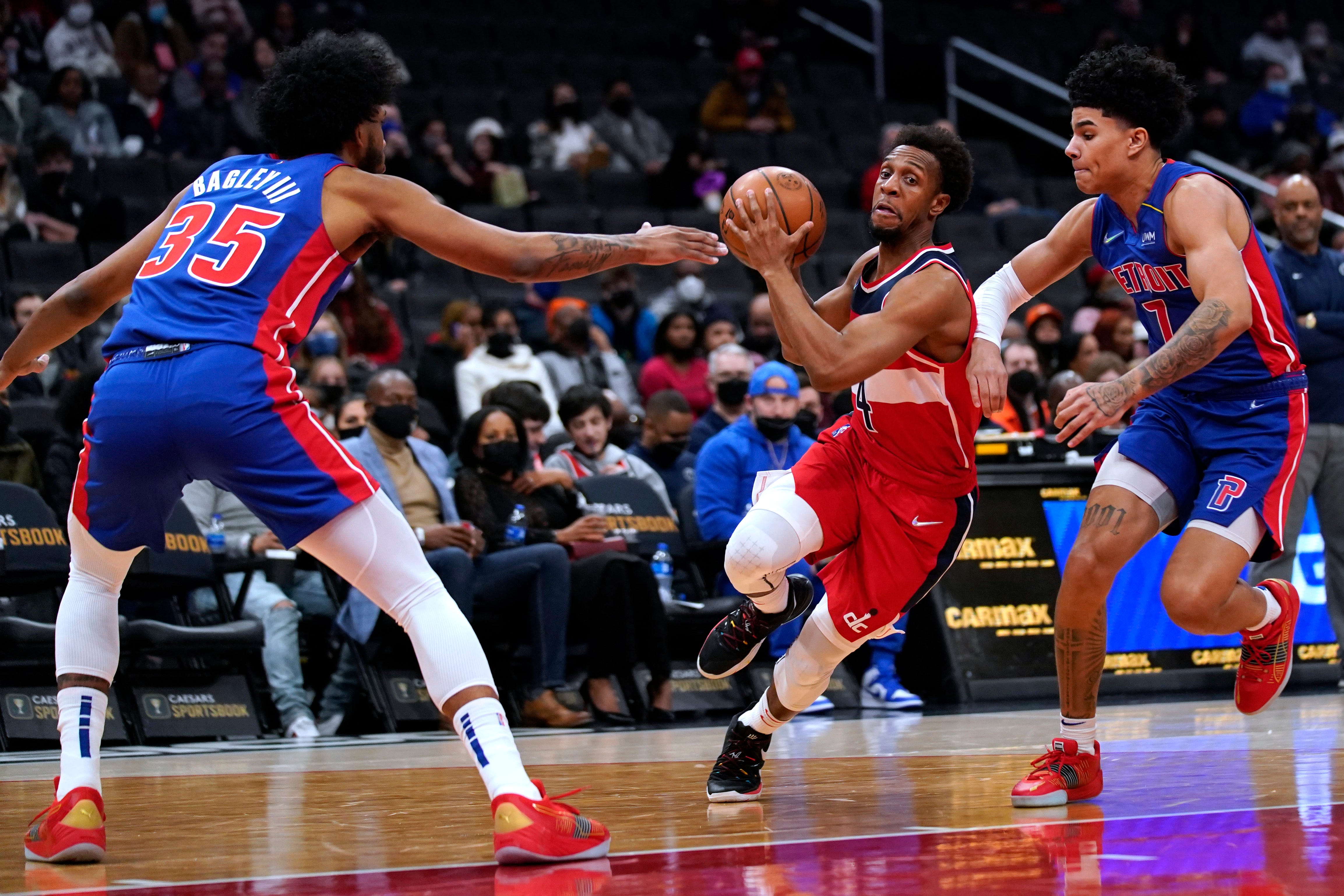 Pistons lose eighth straight, Bagley scores 10 points in debut vs. Wizards