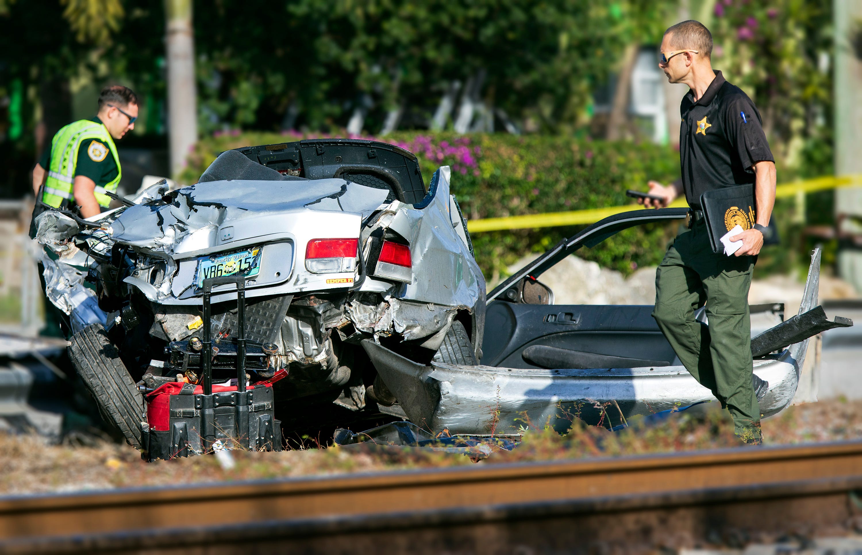 Brightline crash, the third in Palm Beach County this week, injures man