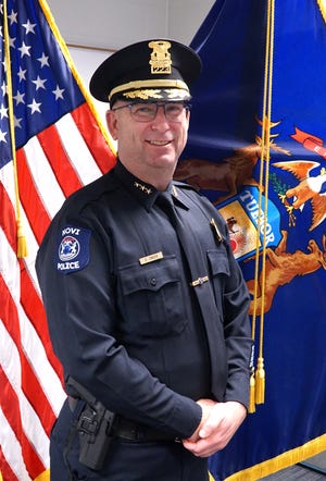 Novi's new police chief and public safety director Erick Zinser has spent 23 years with the city's police department.