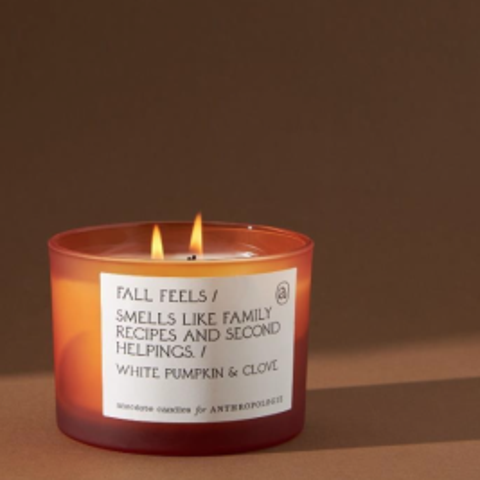 The Fall Feels scented candle is one of four Anecd