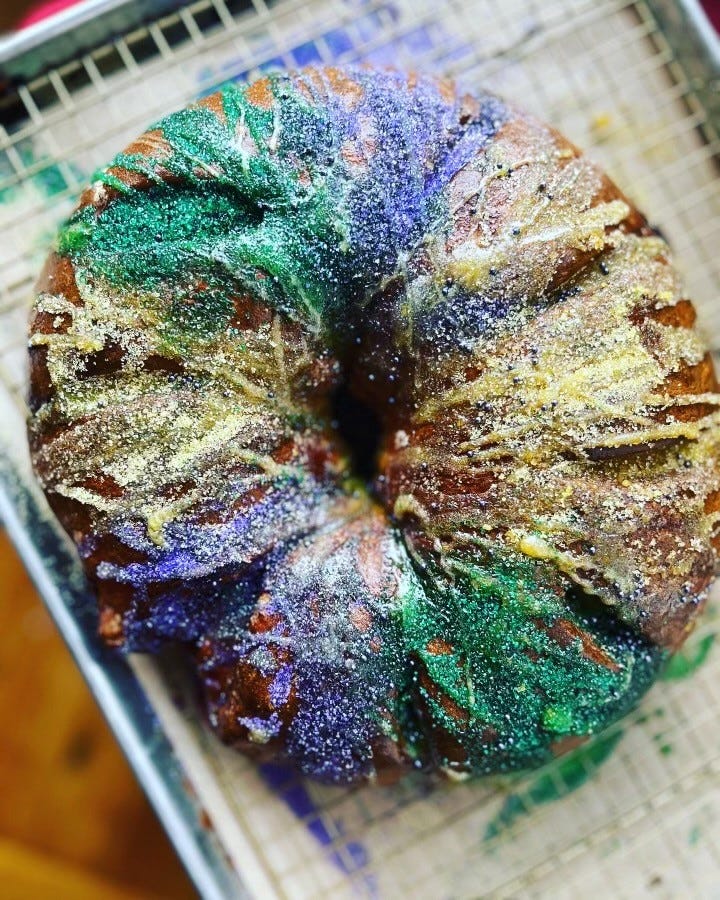 Where to find Mardi Gras King cakes in NJ