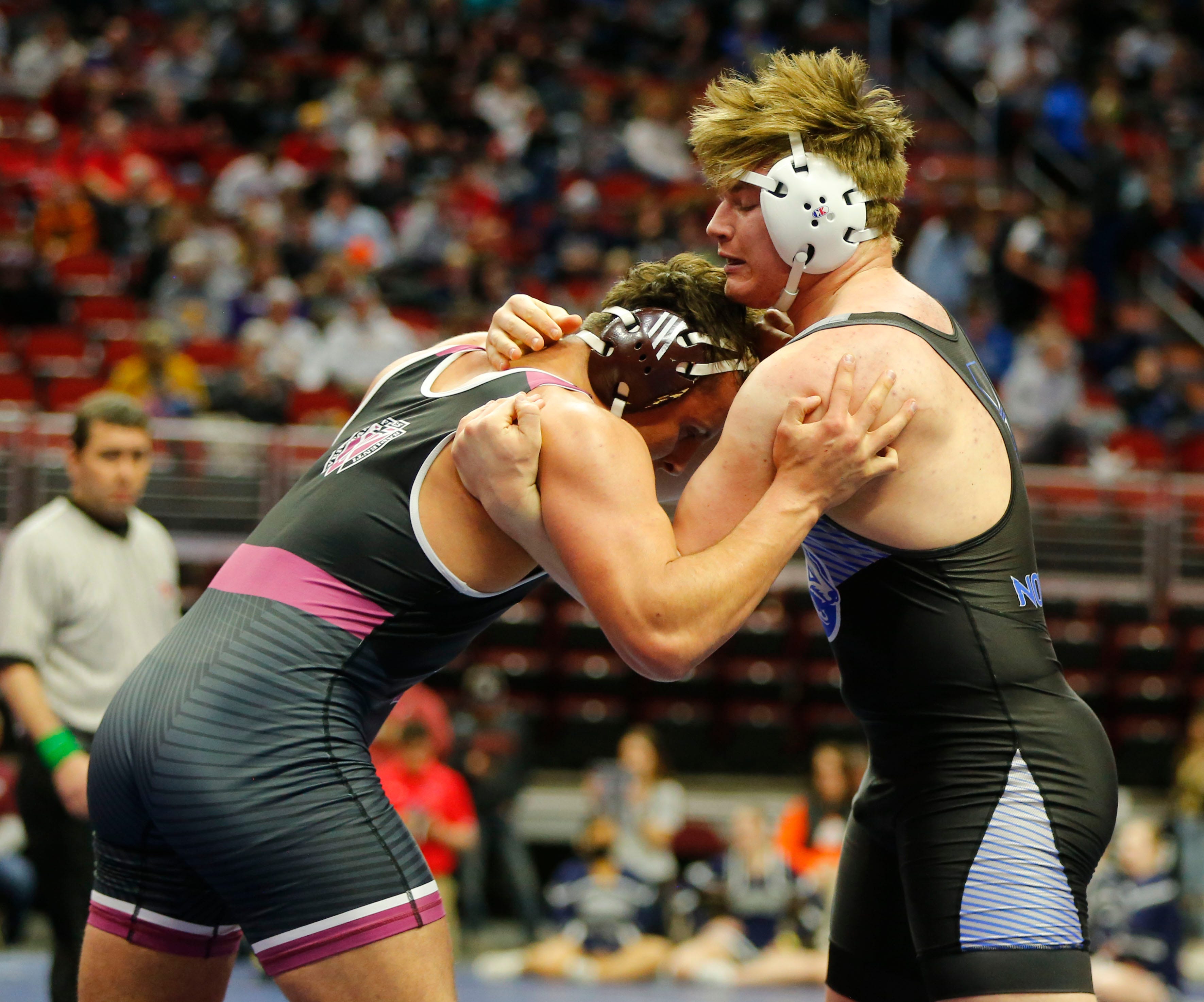 Results from Day 2 of the Iowa high school wrestling state tournament