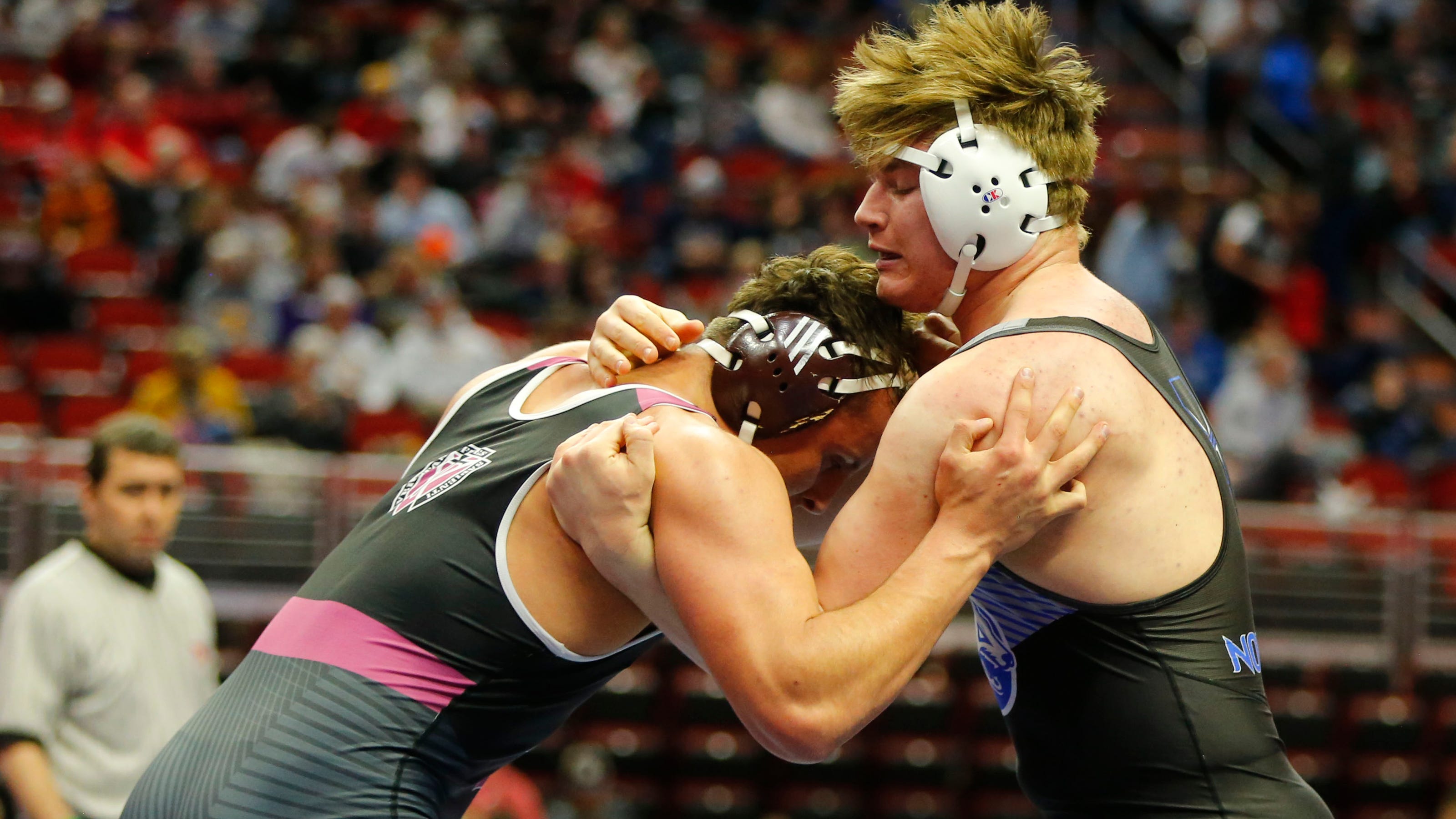 Results from Day 2 of the Iowa high school wrestling state tournament