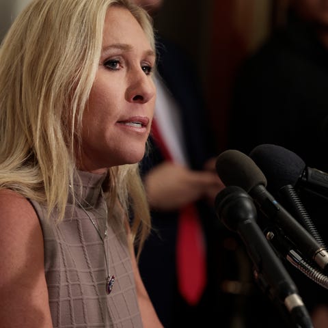 WASHINGTON, DC - JANUARY 06: U.S. Rep. Marjorie Ta