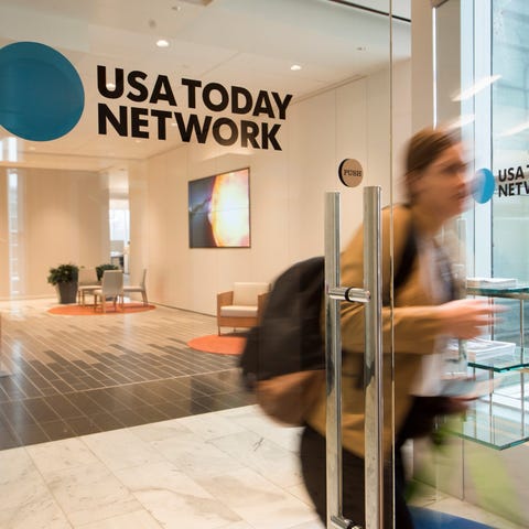 The headquarters of Gannett and the USA TODAY Netw