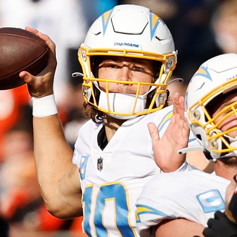 Chargers QB Justin Herbert was a Pro Bowler for th