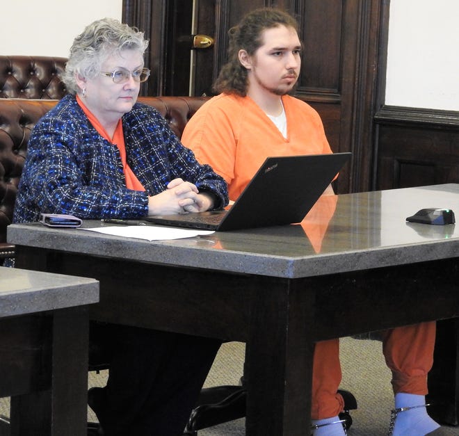 Kevin Hardy was sentenced Tuesday in Coshocton County Common Pleas Court to 18 months in prison for two counts of violating a protection order.