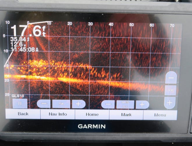 The Garmin LiveScope can shorten the process of locating suspended fish.