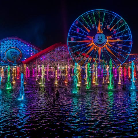 "World of Color" returned to Disney California Adv
