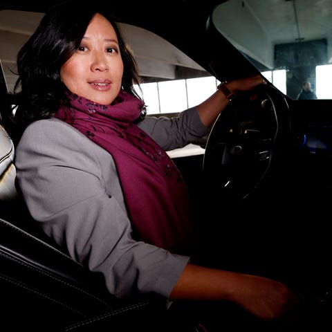 Linda Zhang the chief engineer for the 2022 Ford F