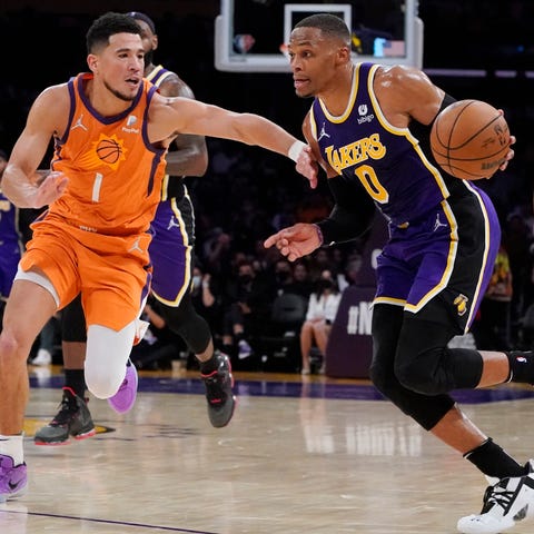 Russell Westbrook and the Lakers are fighting to m