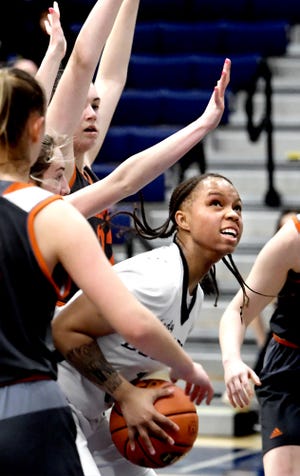 T'azjah Generett, seen here in a file photo, had 14 points on Sunday in West York's win over Manheim Central.