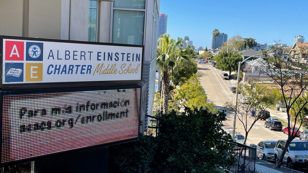 Albert Einstein Charter Middle School serves inner-city students in San Diego. Superintendent David Sciarretta turned down up to $3 million in a Paycheck Protection Program loan, saying it was unethical to take the money.