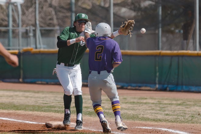 Montwood baseball goes against Midland High in SISD Baseball Tourney Thursday, Feb. 24, 2022, at Montwood High School in El Paso, TX.