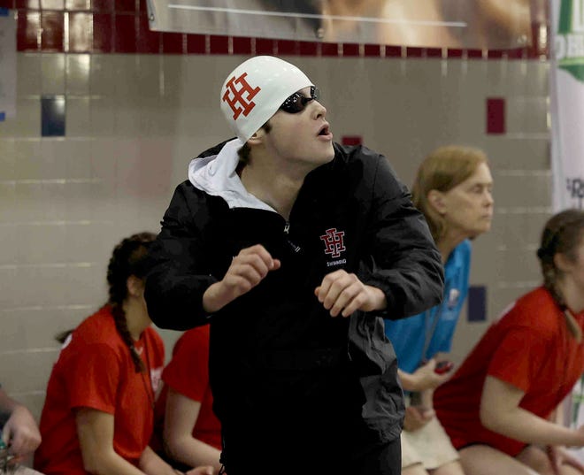 A Stanford signee and a five-time state champion, Indian Hill's Gibson Holmes is Ohio's top swimmer.