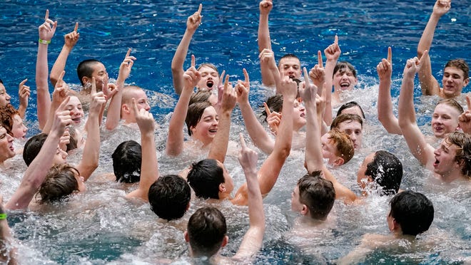 Carmel boys, ladies high nation’s public faculties in swimming (once more)