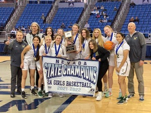 Incline beat Lincoln County, 31-30, on Saturday for the girls basketball 2A state championship at Lawlor Events Center.