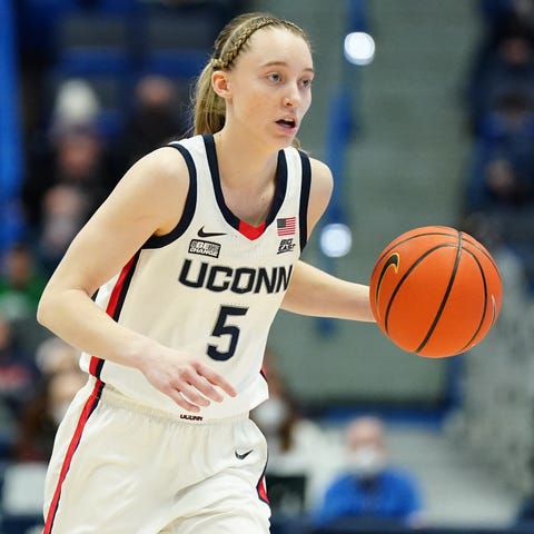 Paige Bueckers was back in the UConn lineup after 