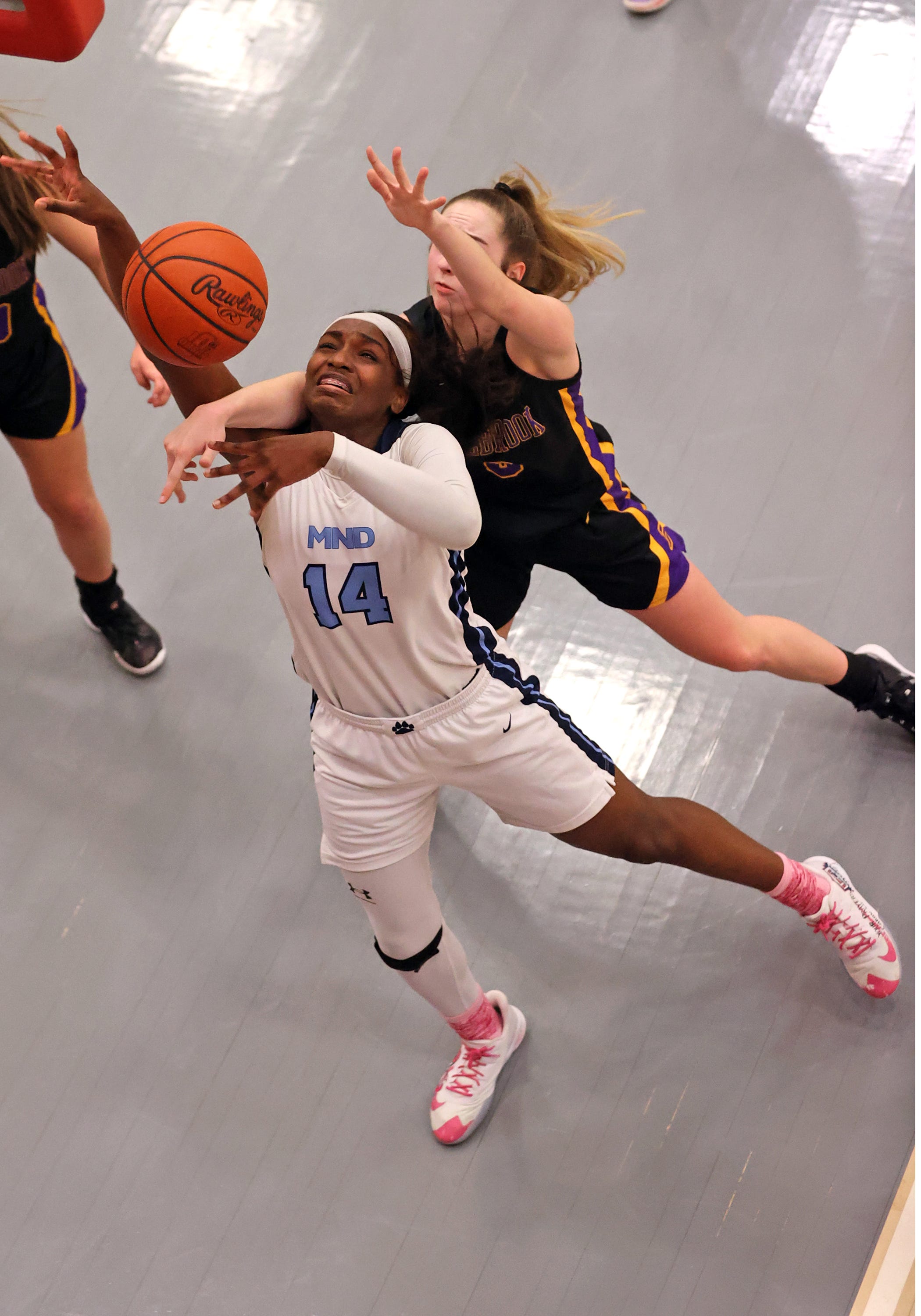 Who made Southwest Ohio AllDistrict team in Ohio girls basketball?