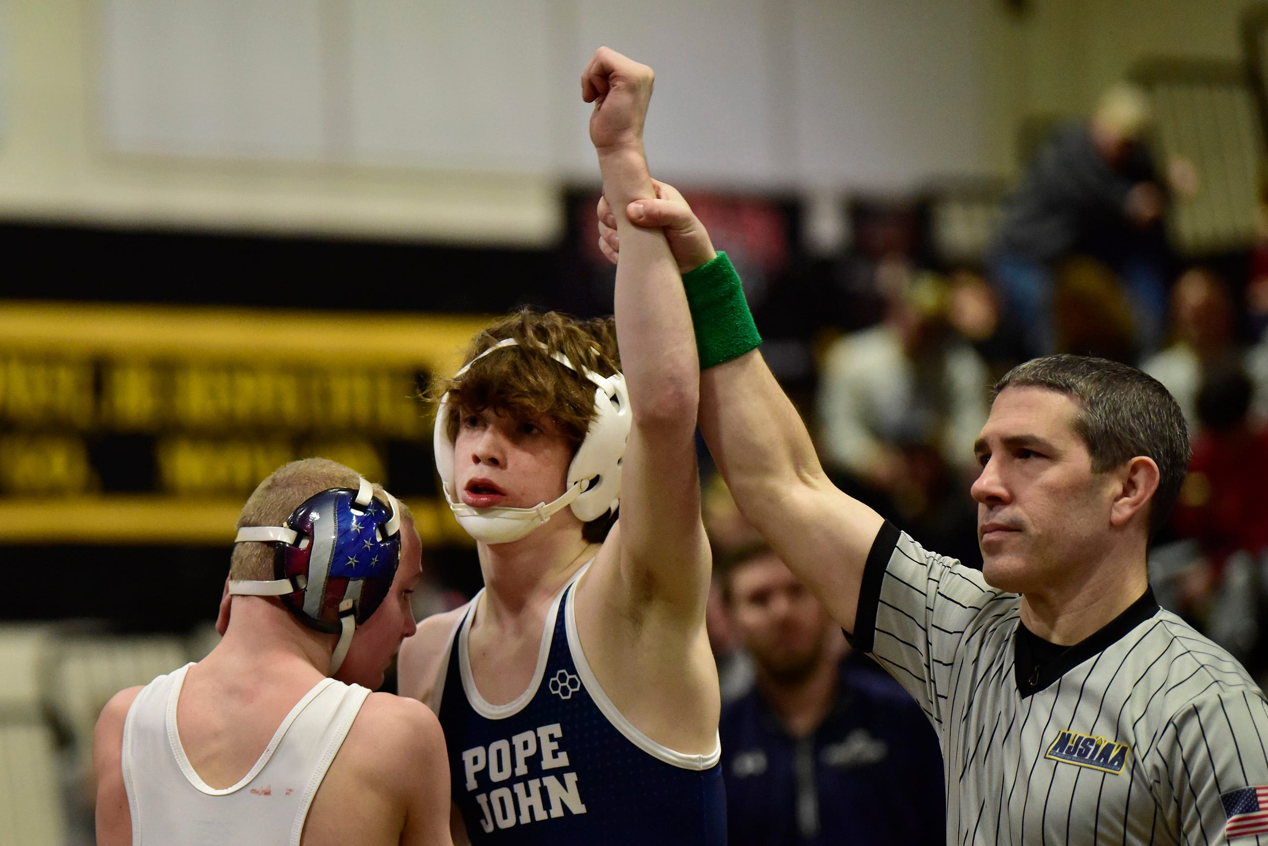 Pope John NJ wrestling Carson Walsh upsets No. 2 seed in state