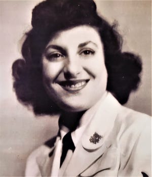 Anita Morris was a U.S. Coast Guard petty officer second class when this photo was taken in the 1940s.