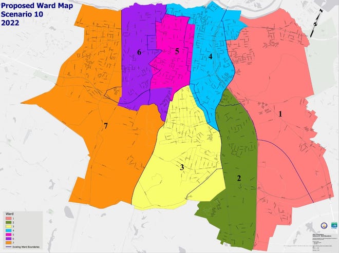 Petersburg voted to approve new ward lines on Tuesday March 1, 2022.