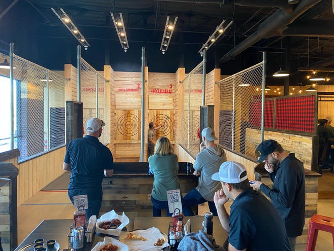 Social Axe Throwing opened its first Arizona location in Gilbert in February 2022.