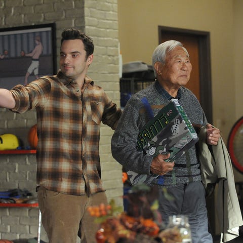 Jake Johnson and Ralph Ahn in the "Thanksgiving IV