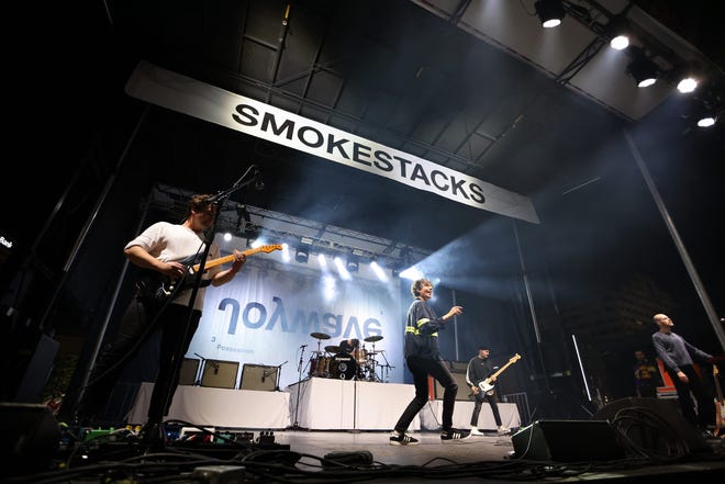 Joywave headlined a mini music festival on Parcel 5 at the 2021 Rochester Fringe Festival.