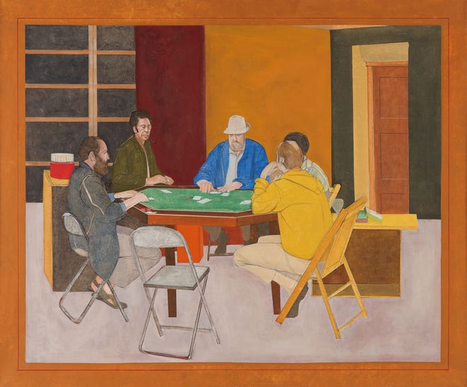 "Poker Game" by Larry Day