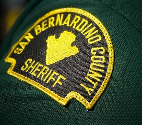 San Bernardino County Sheriff's Department patch.