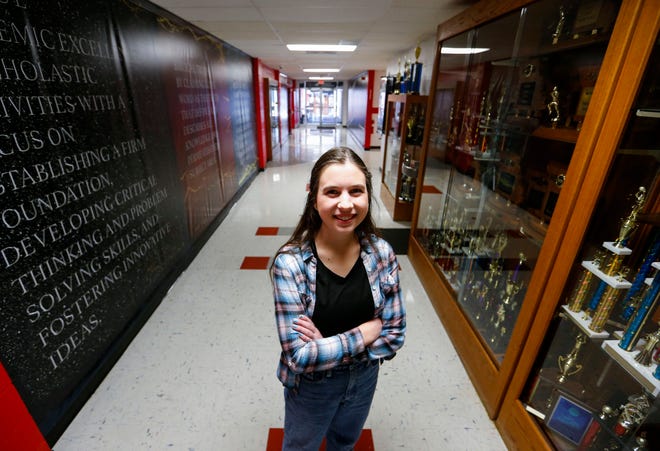 Naomi McNaughton, a senior at New Covenant Academy, plans to double major in college. She will study Spanish and either chemistry or neuroscience.
