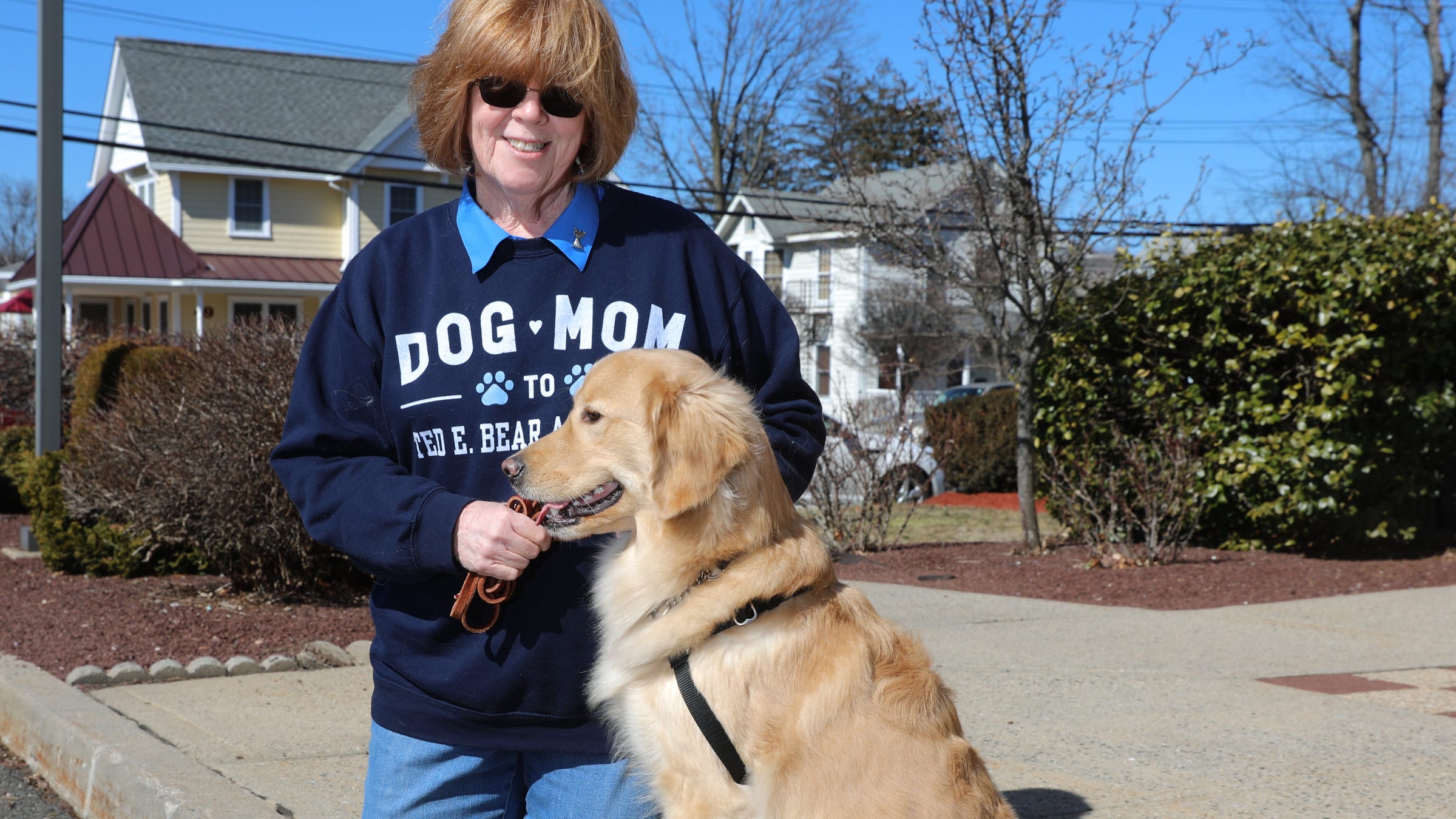 Clarkstown Animal Control Officer Pat McCoy-Coleman, is set to retire after 41 years of service.  Coleman, with her dog Kate, was photographed at Clarkstown Police Headquarters in New City on Friday, March 4, 2022.  Coleman said she will miss the day to day challenges of the job.