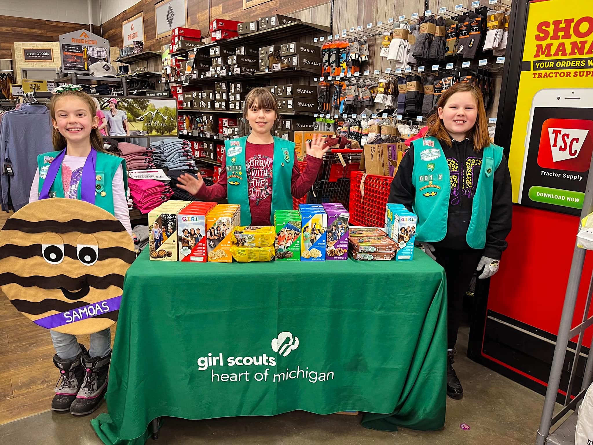 Girl Scout Cookie season about learning life skills and development