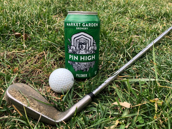 A portion of the proceeds from sales of Pin High pilsner goes to golf education programs in the Cleveland area, home to Market Garden Brewery.